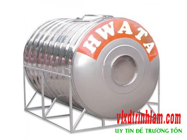 Bồn nước Inox HWATA 15000L nằm