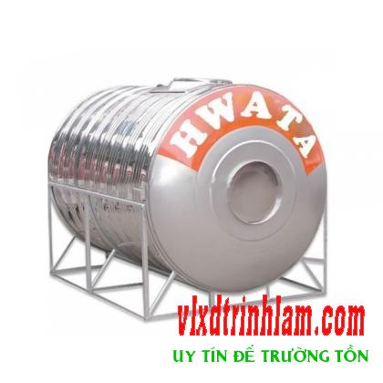 Bồn nước Inox HWATA 15000L nằm