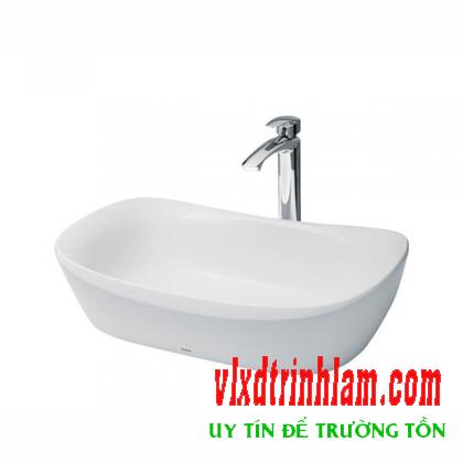 Chậu rửa mặt đặt bàn TOTO PJS07WE#MW 